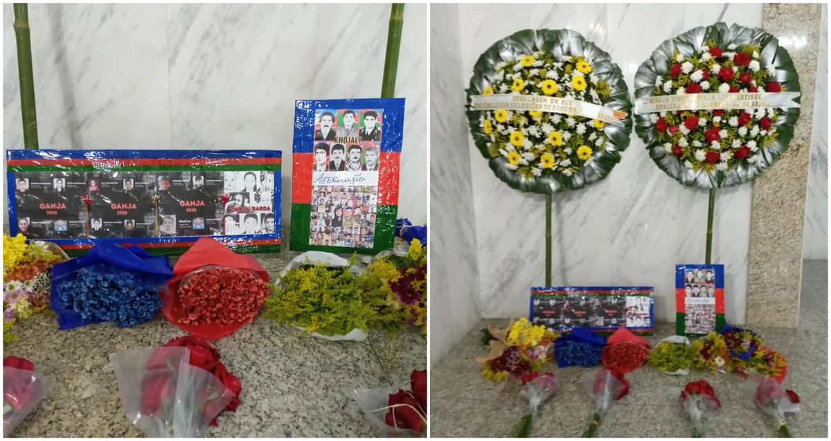 Azərbaycan şəhidlərinin xatirəsi Braziliyada anılıb