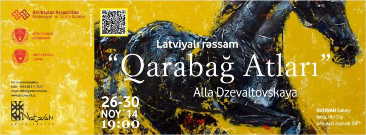 Bakıda latviyalı rəssamın sərgisi keçiriləcək