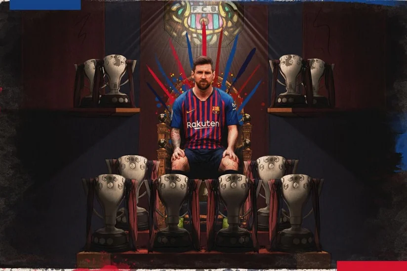 Барселона назвала 17 причин, почему Месси стал лучшим футболистом года