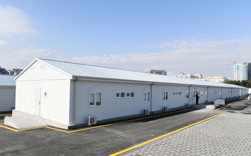 FHN modul tipli hospital üçün tibbi avadanlıqlar alır