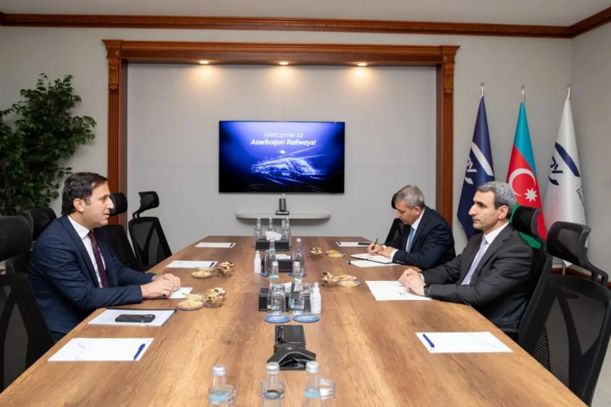 ADY və “TCDD Taşımacılık” Orta Dəhlizlə yükdaşımaların artırılmasını müzakirə edib