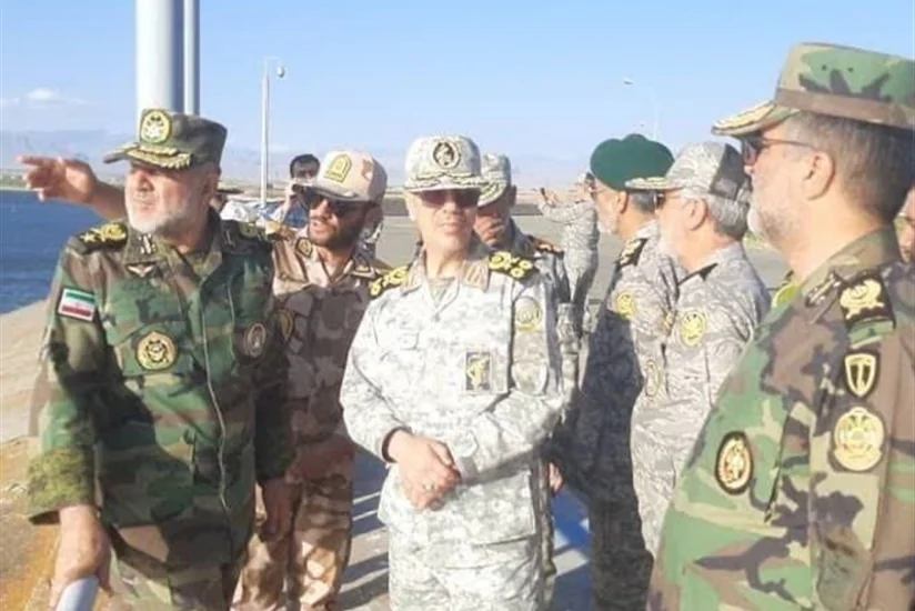 İranın Baş Qərargah rəisi Azərbaycanla sərhədə gəlib