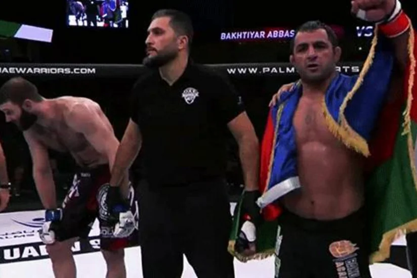 MMA döyüşçüsü Bəxtiyar Abbasov növbəti qələbəsini qazanıb