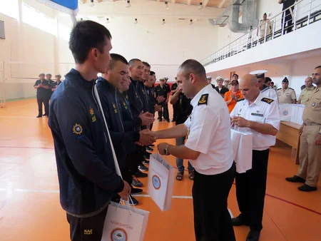 Volleyball competition was held between Sea Cup 2017 contest participants