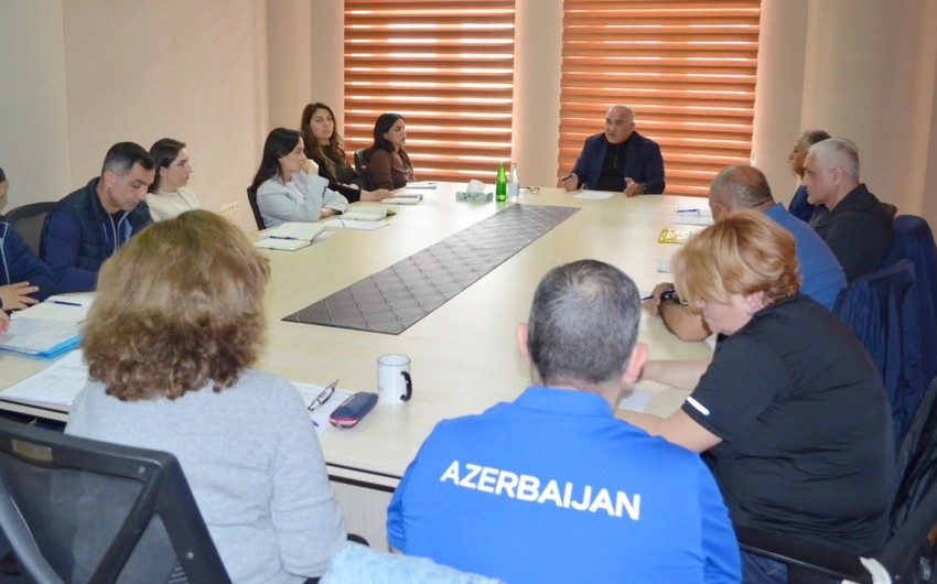 Azərbaycan Ağırlıqqaldırma Federasiyasının növbəti iclası keçirilib