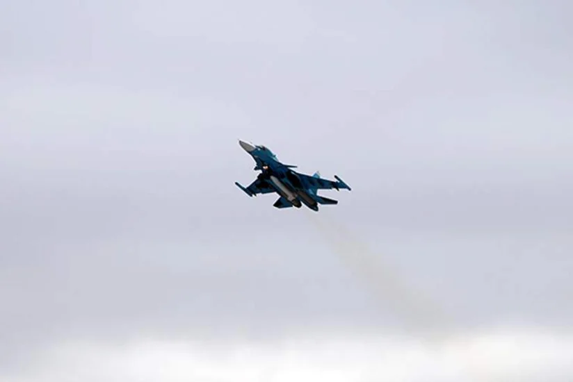 Бомбардировщик Су-34 упал в Волгоградской области