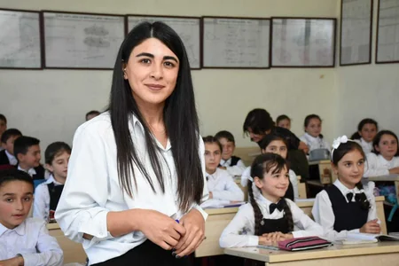 Bir müəllimin arzusu - Quba məktəblərindən - REPORTAJ