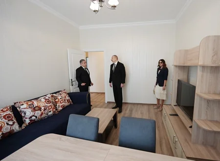 İlham Əliyev və Mehriban Əliyeva Hövsan yaşayış kompleksinin açılışında iştirak edib - YENİLƏNİB
