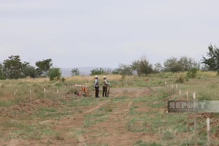 Private company engages in demining in Azerbaijan