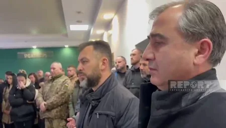 Ukraynada həlak olan Qarabağ şəhidinin oğlunun nəşi Azərbaycana yola salınıb 