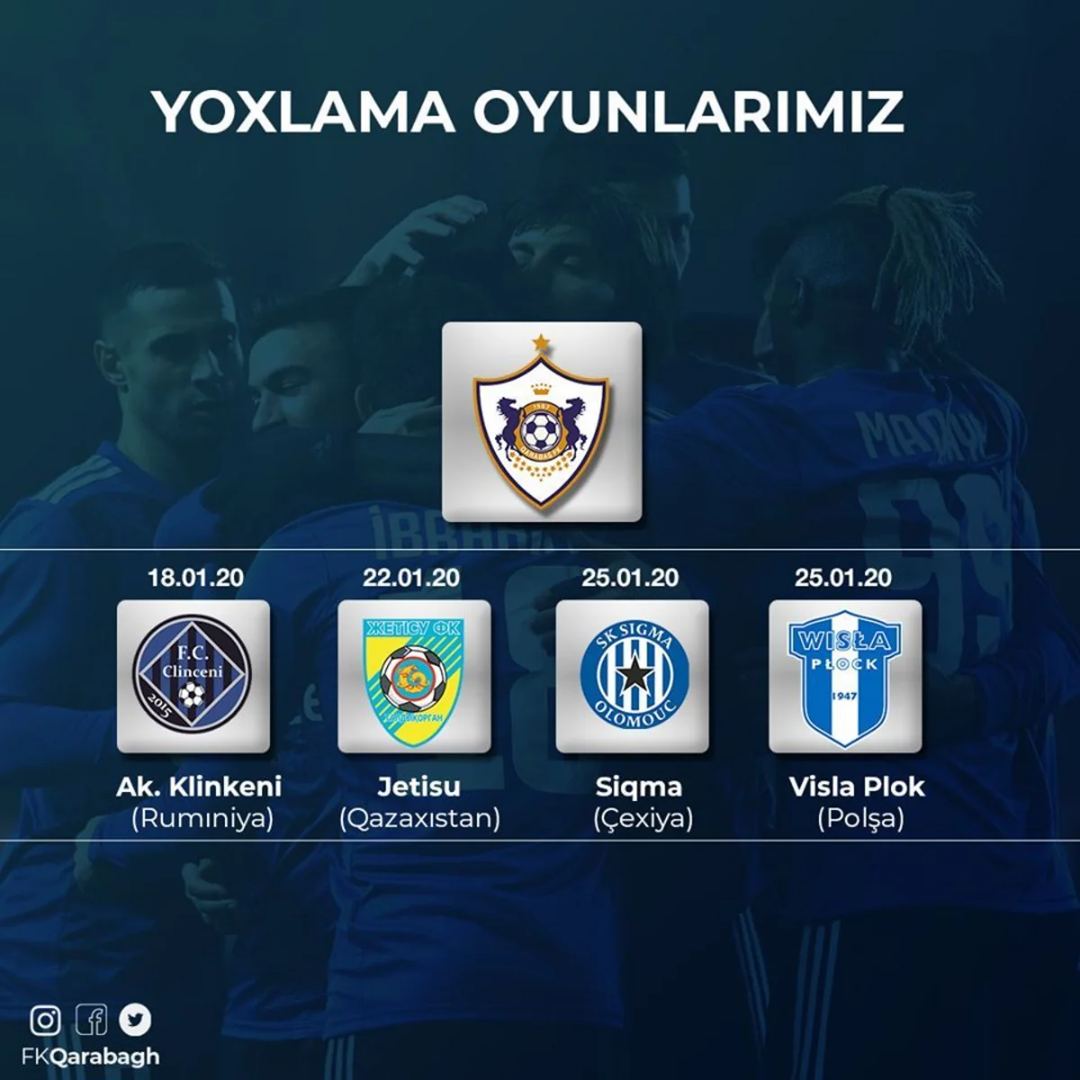 Qarabağın qış hazırlıq planı və rəqibləri müəyyənləşib