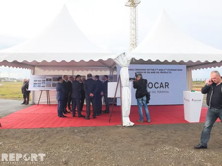 В Кулевском терминале состоялось открытие двух дополнительных резервуарных парков