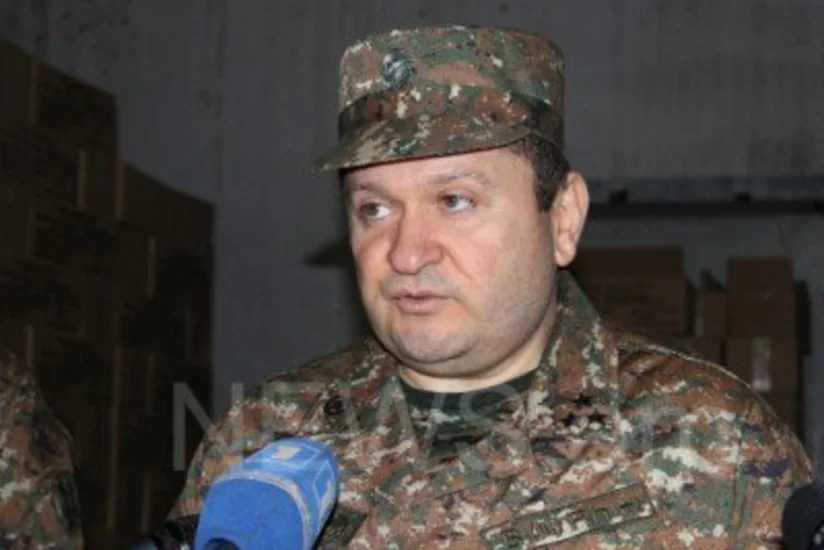 Начальник по тылу ВС Армении освобожден от занимаемой должности
