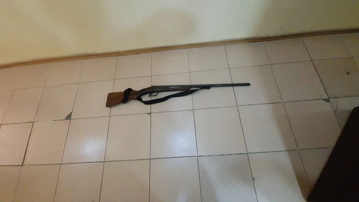 Şabran sakinindən tüfəng götürüldü