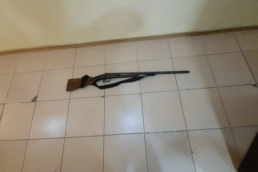 Şabran sakinindən tüfəng götürüldü