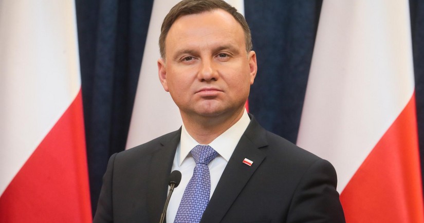 Andrzej Duda congratulates President Ilham Aliyev on Independence Day