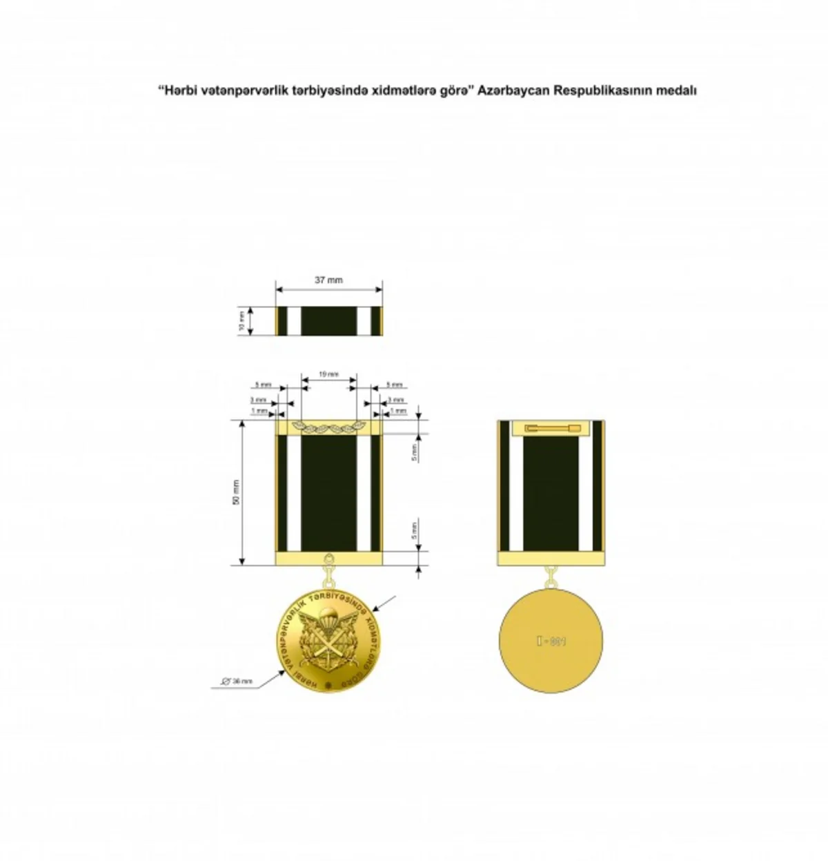 Azərbaycanda yeni medal təsis edilib - FOTO