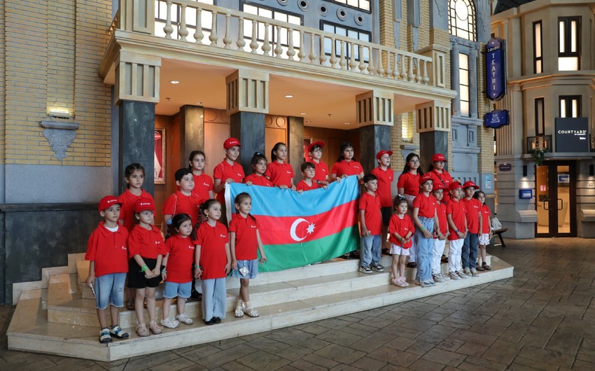 SOCAR-da çalışan Vətən müharibəsi iştirakçılarının övladları üçün düşərgə təşkil olunub