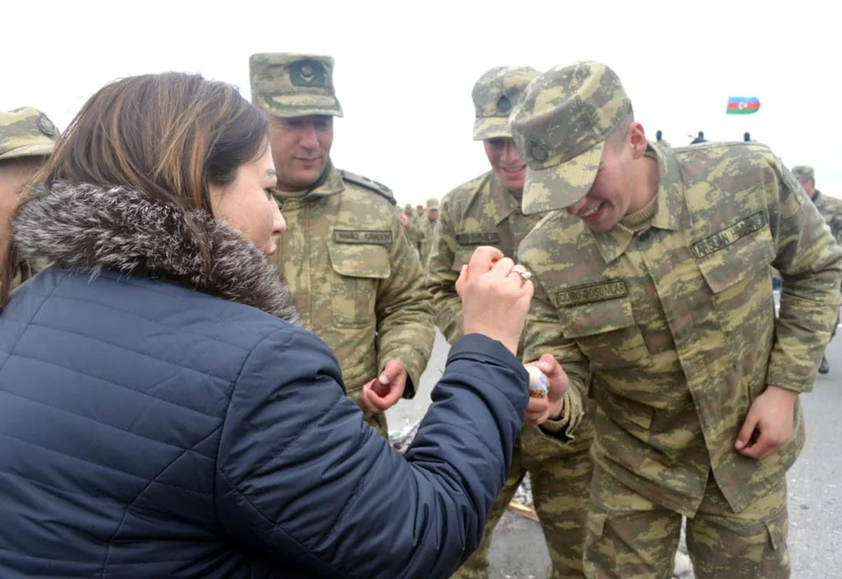 Hərbi hissələrdə Novruz bayramı tədbirləri keçirilib