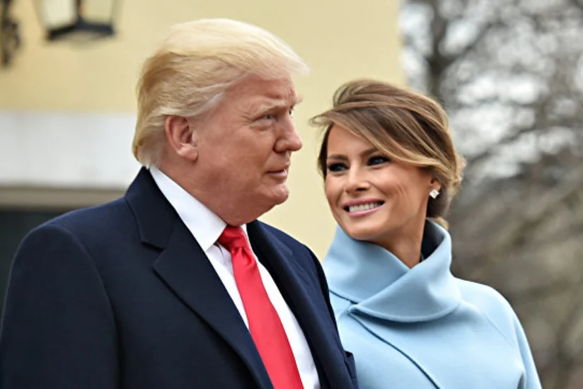 Tramp ABŞ prezidenti kimi Ağ Evə gedib