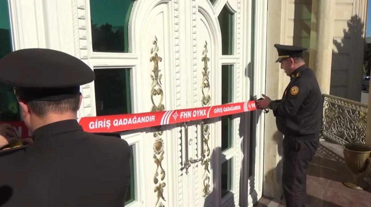 Bakıda yanğın təhlükəli şadlıq saraylarının fəaliyyəti dayandırılıb