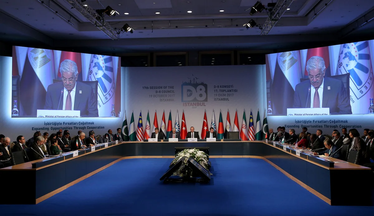 D-8 Ministers Council meeting starts in Istanbul