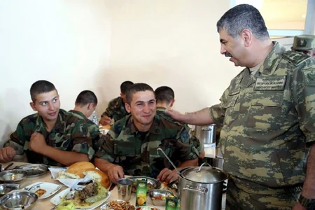 Azerbaijan's Defense Minister visited frontline military units