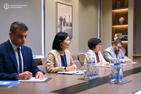 Ceyhun Bayramov COP29-a hazırlıq işləri ilə bağlı BMT nümayəndəsini məlumatlandırıb