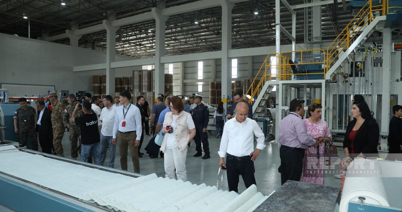 Diplomats, military attaches get acquainted with industrial potential of Azerbaijan's Aghdam