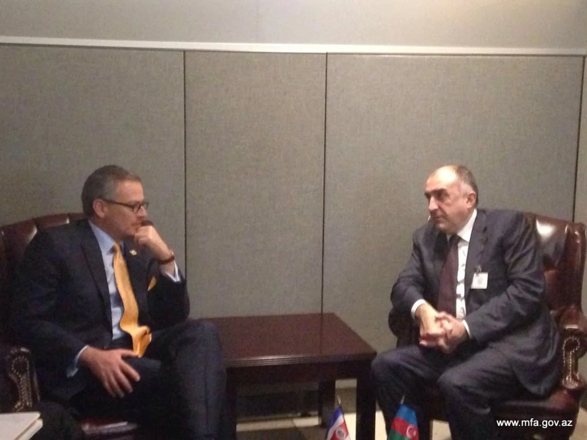 Elmar Mammadyarov met with Costa Rican Minister Manuel Gonzalez Sanz