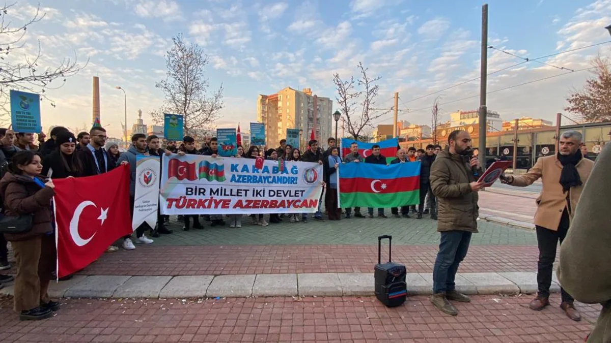 Eskişehirdəki soydaşlarımız Qarabağdakı ekoterrora son qoyulmasını tələb ediblər