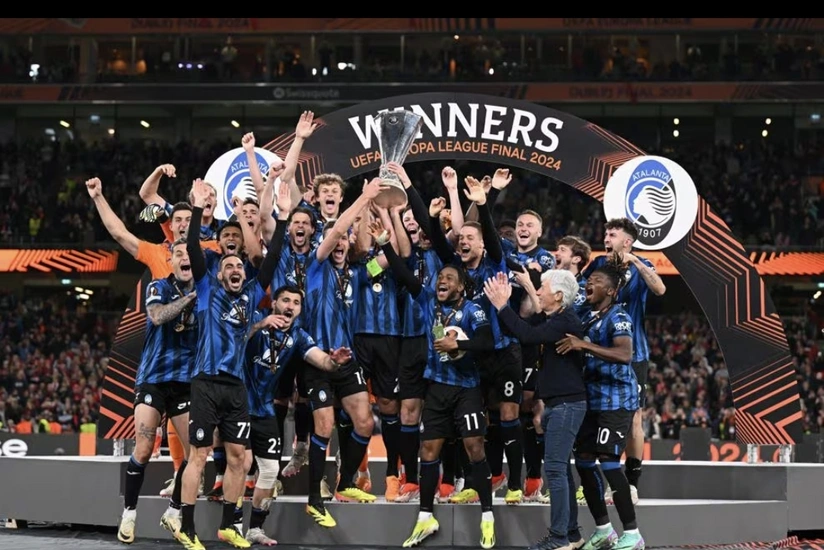 Аталанта впервые в истории выиграла Лигу Европы, разгромив в финале Байер