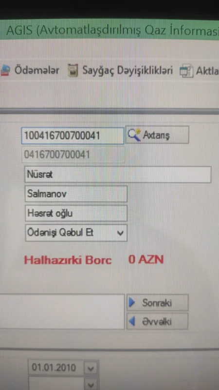 Qaz sayğacını satmaq istəyən şəxs saxlanılıb