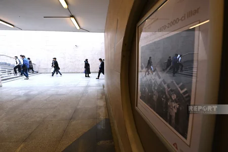 Bakı metrosunun 55 illiyinə həsr olunmuş sərgi açılıb