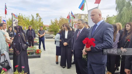 В Нахчыване в День памяти посещены могилы шехидов