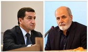 Hikmət Hacıyev İranın Ali Milli Təhlükəsizlik Şurasının katibi ilə ikitərəfli münasibətlərin inkişafını müzakirə edib