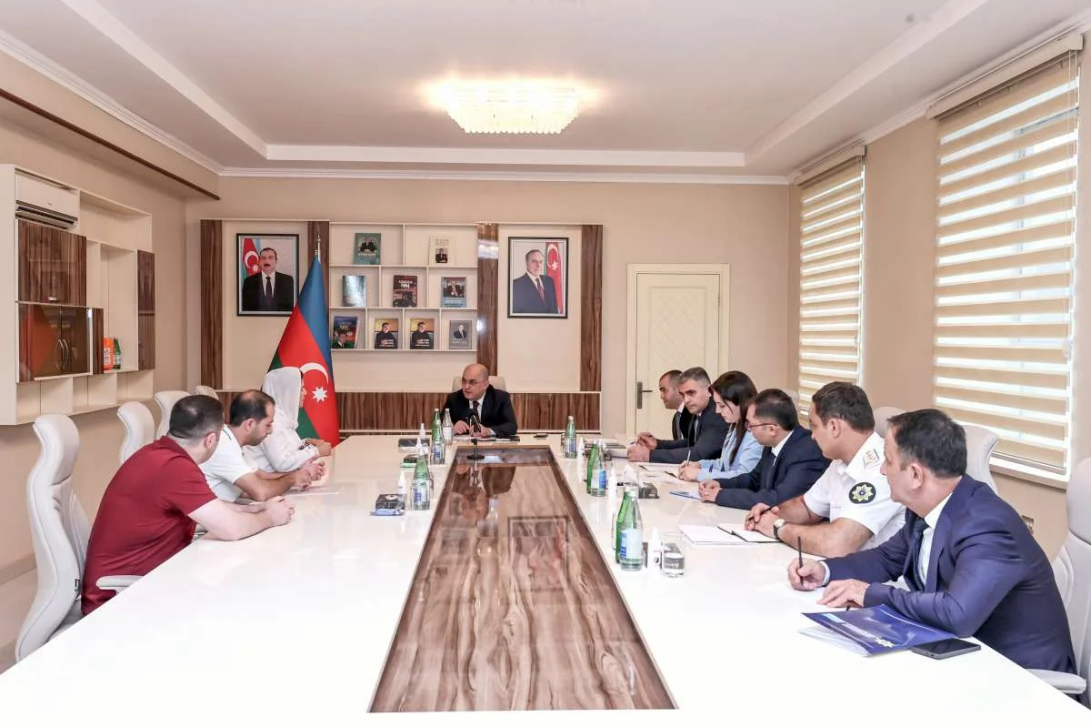 Şahin Bağırov Lənkəranda vətəndaşları qəbul edib