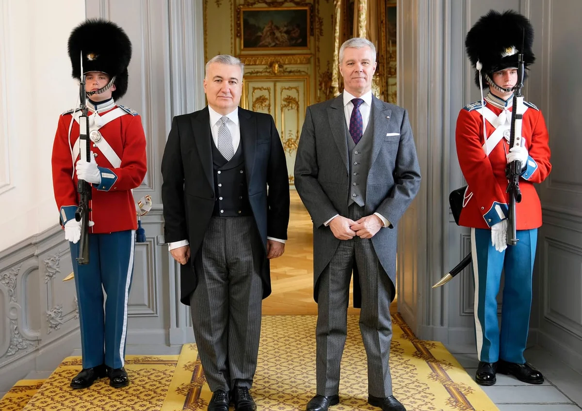 Azerbaijani Ambassador presents his credentials to Queen of Denmark