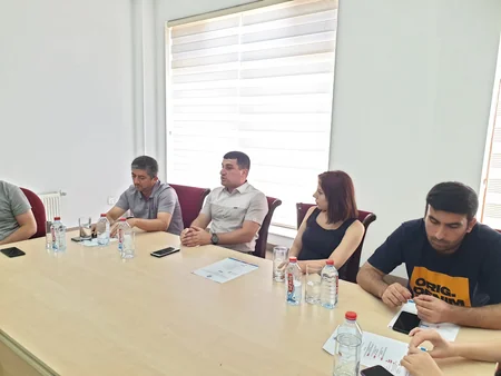 Oğuzda jurnalistlər üçün Media və mənəvi dəyərlər adlı seminar keçirilib