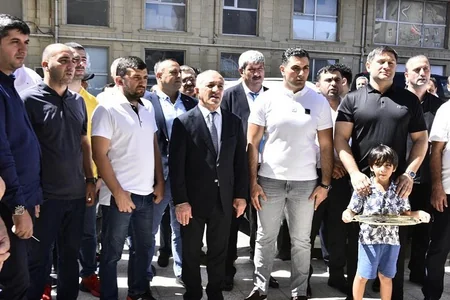 Nizami rayonunda yeni cüdo zalı istifadəyə verilib