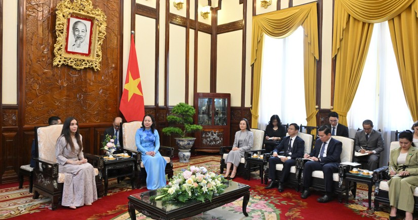 Leyla Aliyeva meets with Vice President of Vietnam
