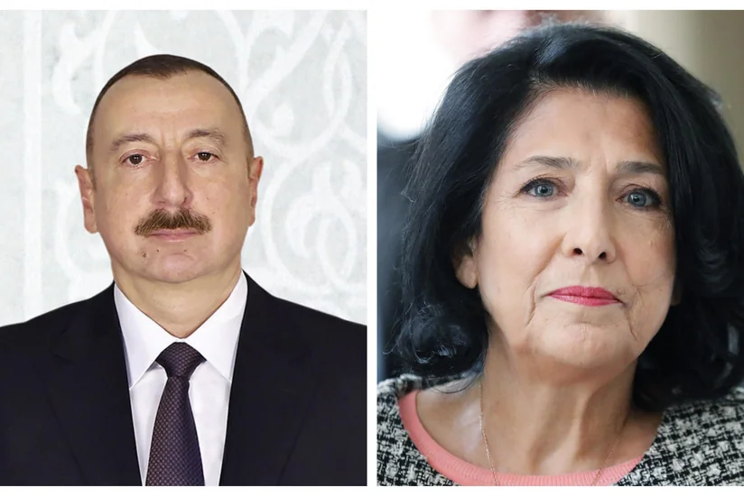 President Ilham Aliyev congratulates Georgia's newly elected president