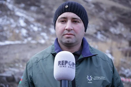 ANAMA: Масса взрывчатого вещества разорвавшейся в Кяльбаджаре мины составляет 7,5 кг