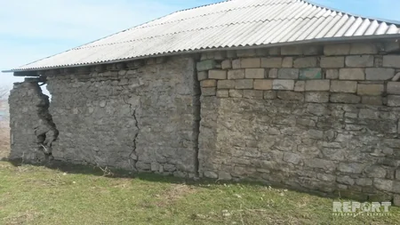 Şabranda sürüşmə baş verib, 5 evə ziyan dəyib - FOTO - VİDEO