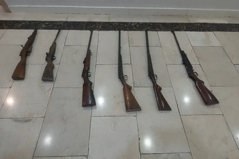 Жители Газахского района передали полиции незаконно хранившееся оружие