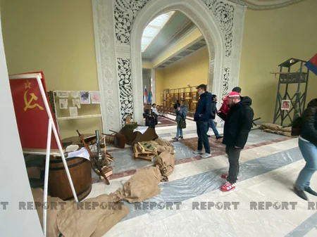 Fighters who died in World War II commemorated in Azerbaijan's VDNkh pavillion