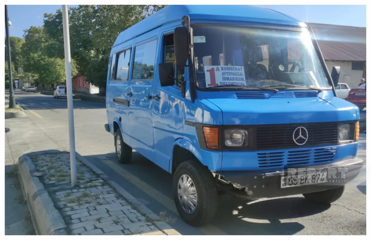 Şəkidə mikroavtobus piyadanı vuraraq öldürüb