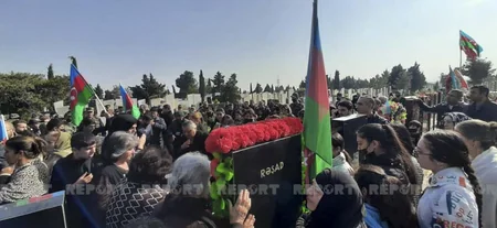 Gəncədə şəhid Rəşad Şəfiyevin anım mərasimi keçirilib 