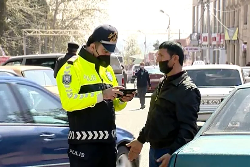Şəmkirdə yol polisi reyd keçirib