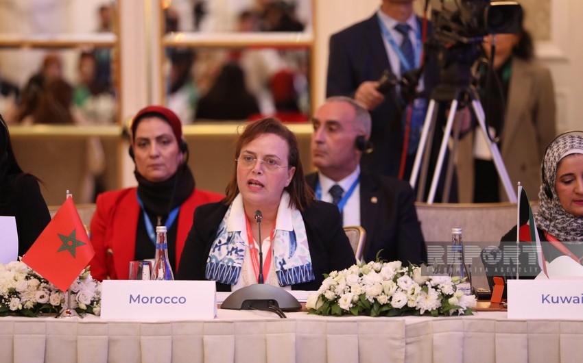 Mərakeşli nazir: Bu ildən ölkəmizdə ailədə qadınların problemlərinin həlli istiqamətində praktiki addım atılıb